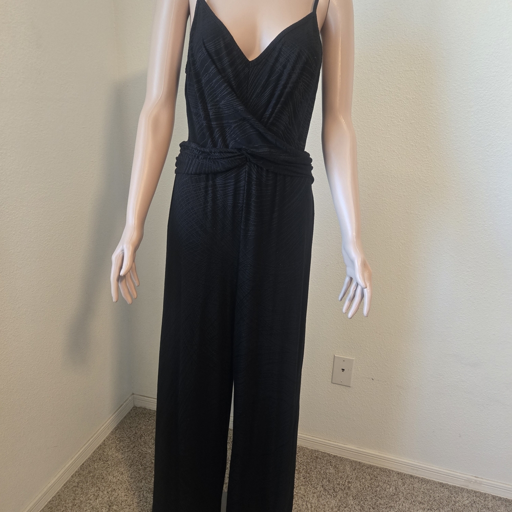 Lily Rose Black Sleeveless Jumpsuit